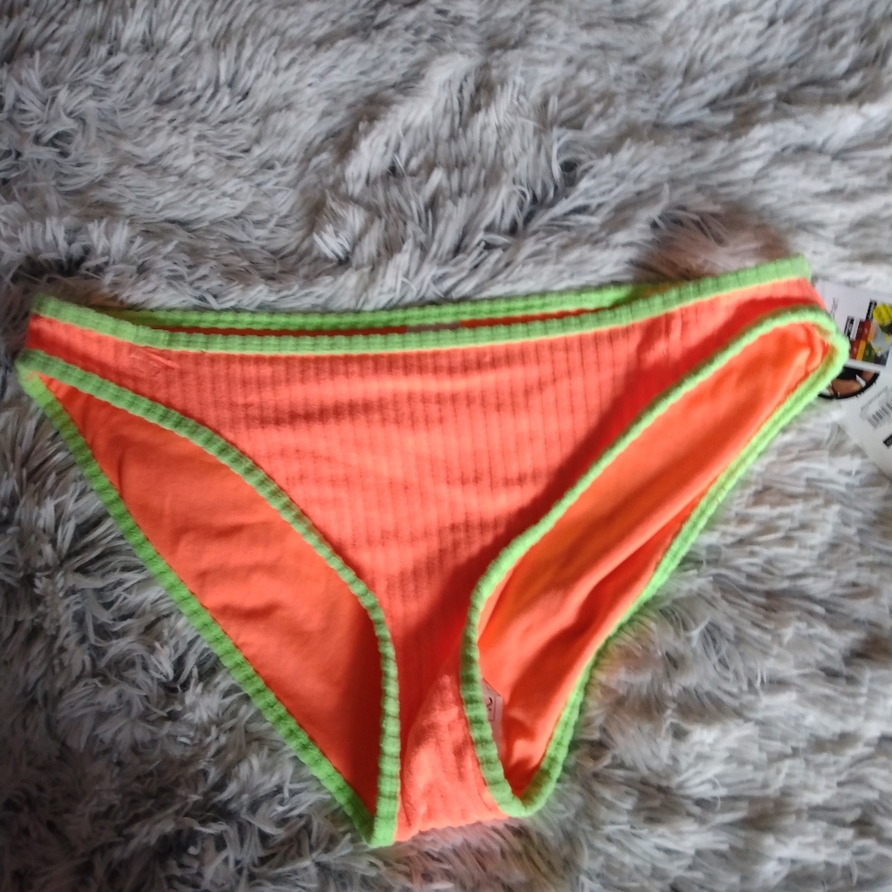 Women's Bikini Bottoms XL Neon Orange (New)